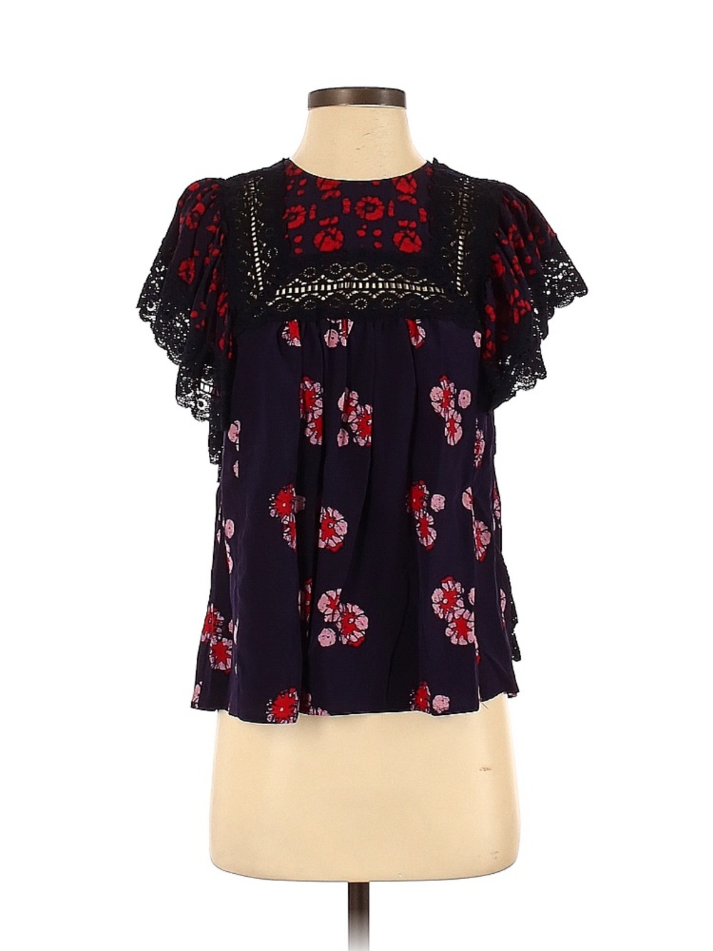 Sea New York Flutter Sleeve Top